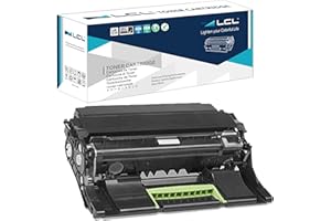 LCL Tambour Remanufacturée 500ZA 500Z 50F0ZA0 50F0Z00 (1-Pack Noir) Remplacement pour Lexmark MS310/MS310d/MS310dn//MS312/MS312DN/MS315/MS315dn/MX310/MX310dn MS410/MS410d/MS410dn/MX410de