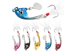 Sougayilang Jigs esche da pesca che affondano cucchiai di metallo micro esca jigging