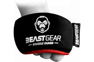 Beast Gear Protezioni per Nocche Professionali da Indossare sotto i Guantoni – Paranocche per Boxe, Pugilato, Kick Boxing, MMA e Sport di Combattimento