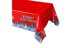 YAAVAAW Spider Party Table Cloth for Boys,130 * 220cm Red Superhero Party Tablecloth,Plastic Marvel Avengers Spider Table Cover Party for Kids Baby Shower Birthday Spider Themed Party Decorations