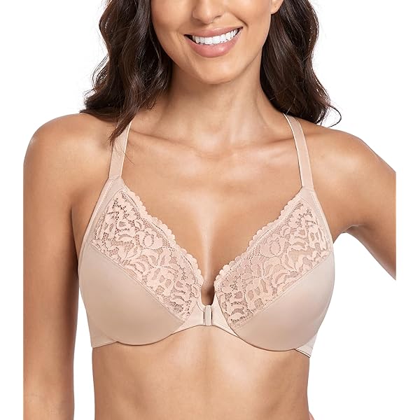 GAIA Sujetador Nancy – Suave – Sujetador Blando – Diseño Geométrico – Sujetador Con Aros Para Mujer – Fuerte Soporte – Gran Busto – Amplia Gama De Tallas - Negro F90