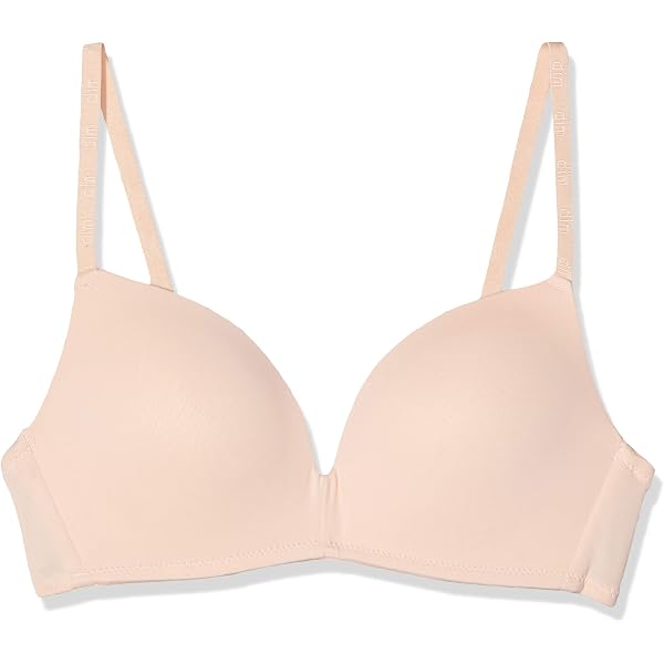 Soutien-gorge DIM Ampliforme Invisible - Coque Confortable Microfibre, Blanc, Invisible Sous Les Vêtements