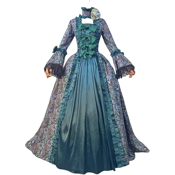 Robe Style Marie-Antoinette Robe Baroque Marie-Antoinette Zhenwo
