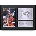 HWC Trading Manny Pacquiao Gift Signed A4 Printed Autograph Boxing Gifts Print Photo Picture Display