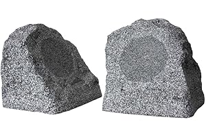 Earthquake Sound Granite-52 5.25" Koaxial Outdoor Rock Lautsprecher (Paar) - Granit Finish