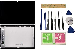 Flügel para Huawei MediaPad T5 LTE Tablet 10,1 Zoll Pantalla LCD Pantalla Negro Táctil digitalizador Asamblea Pantalla (sin Marco) de Recambio & Herramientas