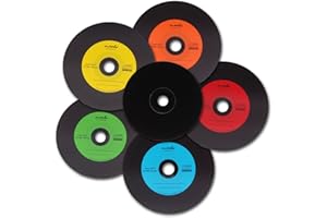 YECNA NMC/MPO Vinyle de 25 cD-r convertisseur multicolore dye
