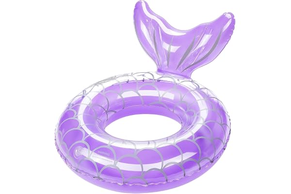 HeySplash Bouée Gonflable Piscine, Anneau De Natation en Forme Flamant, Flotteur Gonflable Jouet d'Été Plage Fête de Piscine