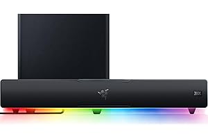 Razer Leviathan V2 - Sound Bar per PC Gaming (Con audio surround Dolby 5.1, Potente subwoofer per bassi profondi, Ideale per giochi, Film e musica) Nero