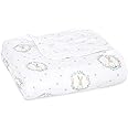 aden + anais essentials Dream Baby Blanket - Pack of 1 | Large Breathable 100% Cotton Muslin Bedding | Cot Blankets For Newborn Boys & Girls | Baby Shower or Gifts | blushing bunnies Print