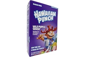 Hawaiian Punch Wild Purple Smash On The Go Powdered Drink Mix 20.8g (0.72 OZ)