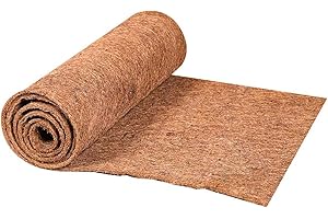 NIKTULE Alfombra para reptiles, alfombra fibra coco, tortuga, para animales domésticos, funda para terrario, suministros para reptiles, para garrapatas, camello, tortuga, colchoneta para conejito