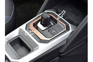 AUTOCOVR Couvercle en acier pour 2024+ Dacia.Duster III 3 (P1310) | Décoration de boîte de vitesses - Automatique - Style marron cuivre | 1 pièce Essential Expression Journey Extreme DUSTER Tuning Accessoires