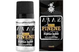 ARAE CBD ARAE - Terpène Pur Bêta Pinène - 100% pure organique de qualité alimentaire, fabriqué en Espagne, qualité GMP, 10ml