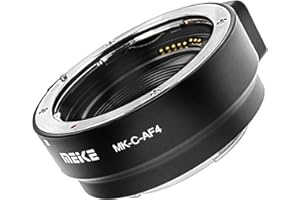 IMPULSFOTO Adaptateur de Canon EF et EF-S à EOS M - Meike MK-C-AF4