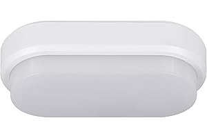 MÜLLER-LICHT Philips Lighting 20300535 Lampe LED pour pièces humides « Ipsum », Plastique, 8 W, Blanc, 20 x 10 x 5.5 cm