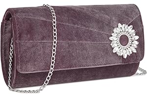 Miss Lulu Clutch de Mano Mujer Elegante para Fiesta/Noche/Boda,Bolso de Noche Pequeño con Correa,Ideal para Eventos Elegantes y Regalos