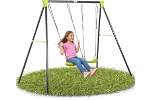 Baby Vivo Balançoire Jardin Balançoire pour Les Enfants Balançoire d'extérieur Aire de Jeux Balançoire Deux Jusqu'à 100 kg