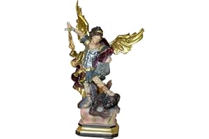 Kaltner Präsente Idea de Regalo – Figura Decorativa de San Michael Arcángel (Altura 14,5 cm)