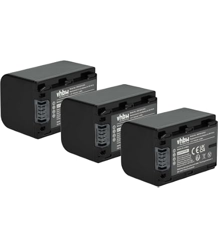 Liquido Per Batterie 2 Batterie Ricambio DB-L20 Per Videocamera Sanyo Xacti - 3.7V 750mAh Li-Ion Batterie Compatibili Sanyo Xacti