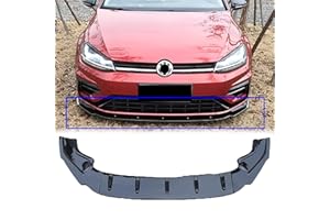 CLEAE Spoiler Anteriore Sottoparaurti per Golf 7/7.5GTI/GTI/Rline/R, Frontali Paraurti Anteriore Auto Spoiler Parti per Auto