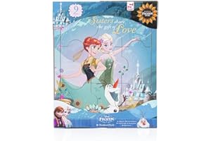 DISNEY Sambro Frozen Single Wood Board Puzzle