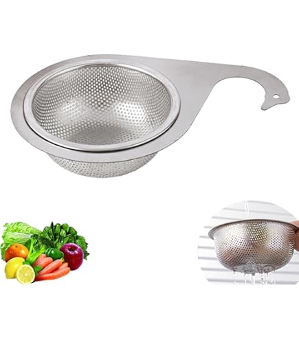 Scolapasta A Forma Di Animale Per Lavello - Triangolare, Antiscivolo (Arancia) - Foto 6