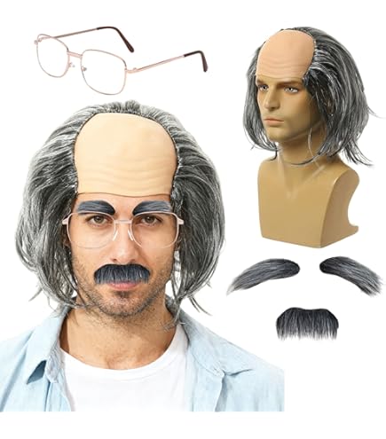 Oude Knappe Man Met Grijs Haar En Baard In Eierlassen En Trui Die Met Een Doordacht Laptop Aan Tafel Zit Over Beige Achtergrond Schrijft Image181820094