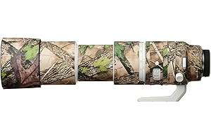 easyCover - Lens Protection Camouflage Cover - Objektivschutz - Schutz für Ihr Kameraobjektiv - Geeignet für Canon RF 200-800mm F/6.3-9 is - True Timber HTC Camouflage