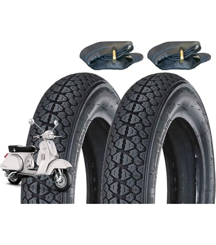 GOMMA PNEUMATICO COPERTONE E CAMERA D'ARIA 3.50 10 3.50/10 PER - Foto 10