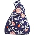 Kawn® Crochet Wrist Handbag for Women Wristlet Handbag Sleeve Knot Pouch Portable knitted breathable lightweight foldable Casual Small Purse Cute Tote Bag For Shopping, Dating, Travel