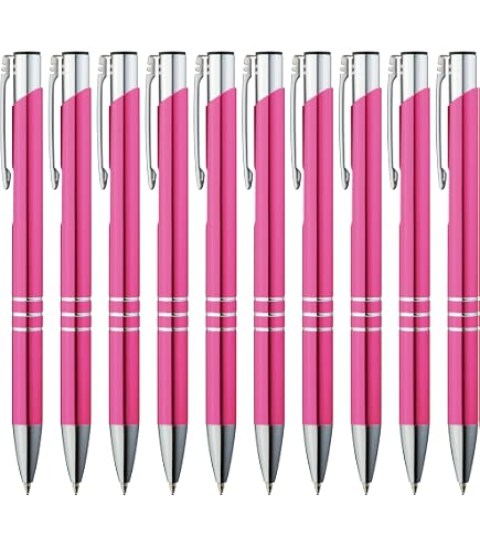 Lot De 120 Stylos à Bille Ruban Rose - Sensibilisation Cancer Du Sein - Encre Noire - Cadeaux Et Événements