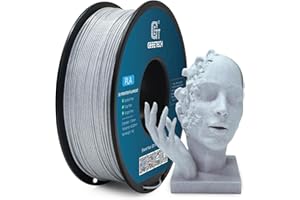 ‎GEEETECH GEEETECH PLA Filament 1.75mm Marble, 3D Drucker PLA Filament 1kg Spool, like Marmor
