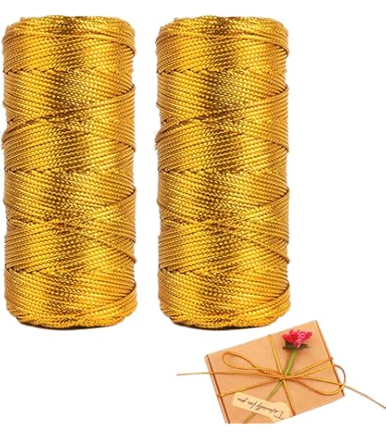 Cordelette En Jute Noir - 30 Mètres - Pour Bricolage Et Créations