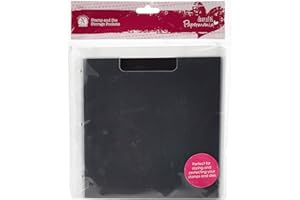 Papermania Pochettes de Rangement pour Timbres et Matrices avec Cale Magnétique (10PK)