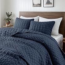 King Size Petrichor Taupe Quilt Set - Lightweight, All Seasons, Ultra Soft & Breathable Bedspread With Pillow Shams