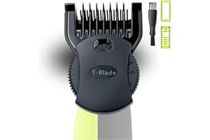 Giulia Beauty Sabot V2 Compatible Avec One Blade Visage+Corps QP2520,QP2530,QP2620,QP2630,QP27xx,QP28xx, Avec Protecteur Peau, Peigne Corps, Brosse - Euipo Patent : 015048382-0001