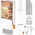 Laptop Computer Screen Keyboard Cleaner Kit for Phone, Earbud, MacBook, Airpod Pro, iPad, iPhone Speaker, Lens, walrfid 10-in-1 Electronics Earbud PC Camera Watch Cleaning Pen Tool with 2ml Mist Spray