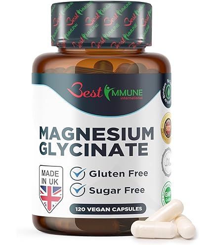 Glicinato Di Magnesio 4 In 1 Capsule Complesse, 1600mg,Senza - Foto 4