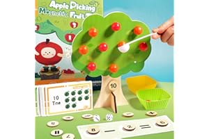ENIKMOSD Giochi Montessori Matematica,Giochi Matematici con Conteggio, Giochi Matematico Bambini in Legno,Giochi Educativo Gioco Giocattoli Regalo Bambini 3 4 5 6 Anni Ragazza Ragazzo