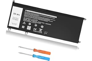 VNYUNQWE 56WH 33YDH Laptop Akku Ersatz für Dell Inspiron 17 7000 7786 7779 7773 7778 G3 3579 3779 G5 5587 G7 7588 15 7577 Latitude 13 3380 14 3490 15 3590 3580 99NF2 P72F P30E 81PF3 P30E001