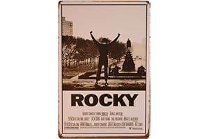 HiSign Rocky Rétro Signe D'étain Vintage Métal Mural Peinture Plaque Décoration Affiche pour Bar Café Magasin Accueil Restaurant 20 * 30cm