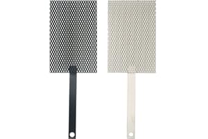 TIBROMTACK Titan-Elektrode 2 PCS, Titan Anode Mesh mit MMO Ruthenium-Iridium-Beschichtung und Kathode Elektrolytische Mesh ohne Beschichtung für Chlor-Produktion und Wasser Ionisator