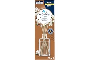 ‎GLADE Glade Raumduft Diffuser, Für Zuhause und das Badezimmer, Mit natürlichen Ölen, Sensual Sandalwood & Jasmine, Hält 5 Wochen, 50 ml