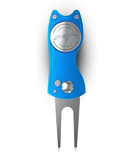 Green Swing Pitchgabel & Ballmarker – Antik-Silber, Magnetisch, Aus Nachhaltigem Material