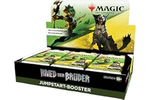 Magic: The Gathering Krieg der Brüder Jumpstart-Booster-Display, 18 Booster (Deutsche Version)