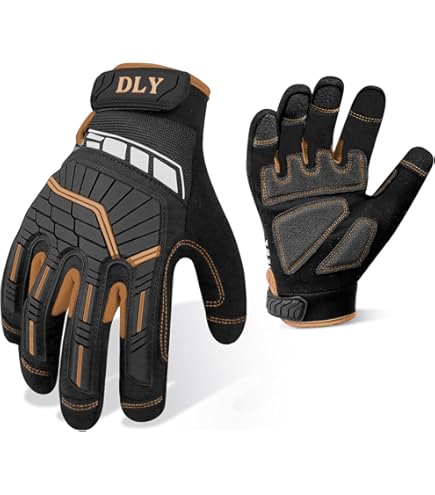 Guanti Da Lavoro Seibertron HIGH-VIS Con Protezione Impact E Oil Resistant - Ideali Per Cantiere, Edilizia E Lavori Pesanti - Foto 14