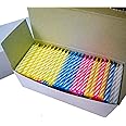 AuraDecor Birthday Stick Candle || Multi Colour || Birthday Candle || Assorted || Cake Candle || 900 gm (Approx 1200-1300 Stick Birthday Candle)