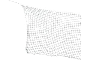 COCOARM Red de Voleibol Netta de Badminton, Red de Voleibol de Tenis Plegable de B¨¢dminton Red de B¨¢dminton para Entrenamiento Al Aire Libre Patio Parque Al Aire Libre Red Voleibol Playa, 6,5 X 0,5 M