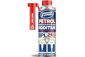 SYPRIN Additif de Système essence Injecteur de carburant de Entretien de la valve Essence complémentaire additifs de carburant complémentaire 250 ml